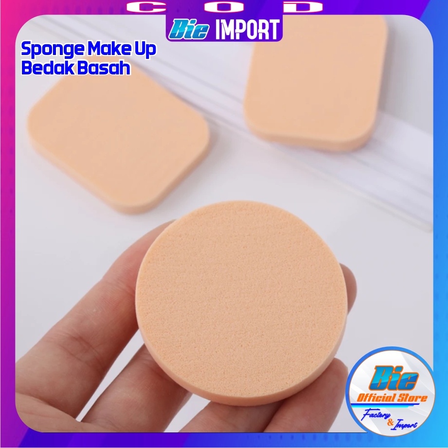 2 Pcs Sponge Make Up / Spon Bedak Arlia Korean Style Import