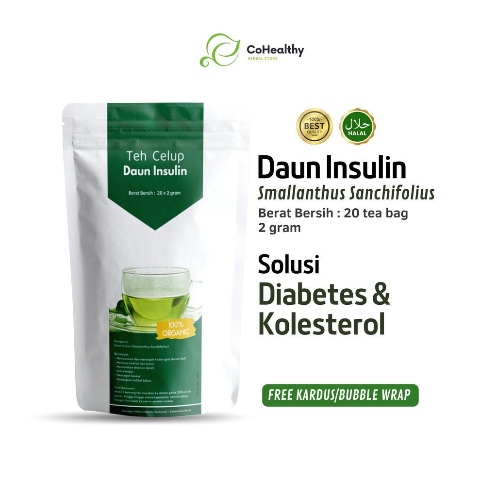 

Teh Daun Insulin Obat Diabetes dan Anti-Kanker