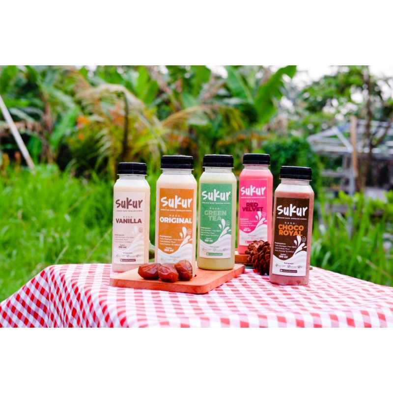 

SUSU KURMA - SUKUR - MINUMAN SUSU DENGAN KURMA. ASI BOOSTER - IMUN BOOSTER - MOOD BOOSTER (KHUSUS GOJEK/GRAB)