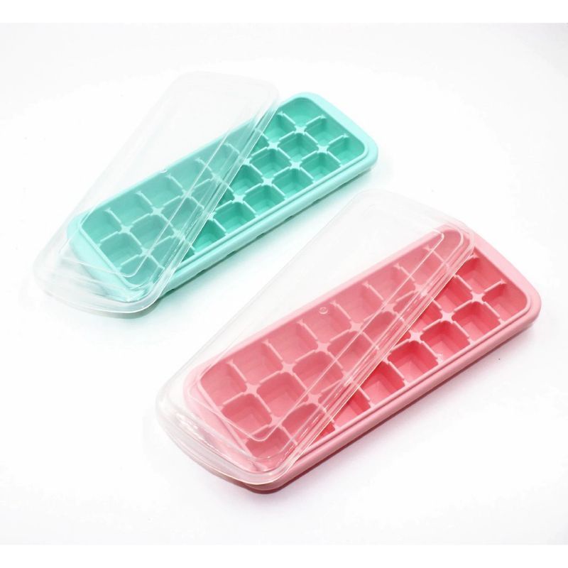 Medan Termurah 24 cube + tutup Cetakan es cube silicon cetakan es batu Ice Tray