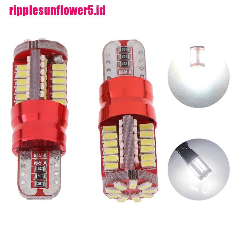 2pcs Lampu LED T10 57SMD 3014 Canbus Untuk Penanda Parkir Mobil