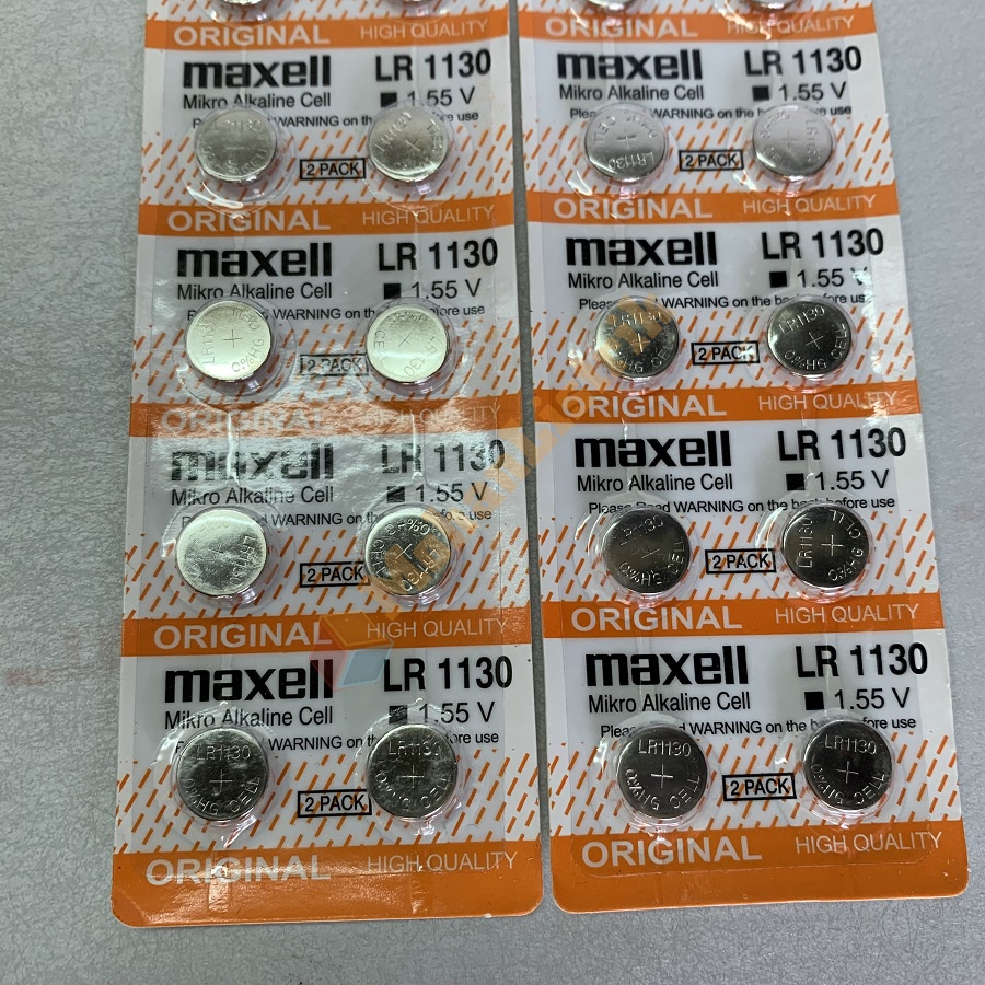 Baterai Batre Baterry Baterei Kancing Cell AG10 LR1130 GP LR54 SR1130W