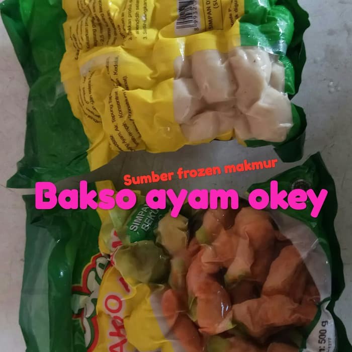 Jual Bakso Ayam Okey Sumber Frozen Makmur Shopee Indonesia