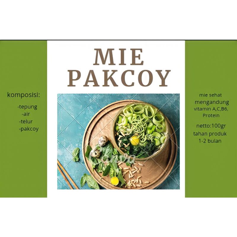 

mie pakcoy