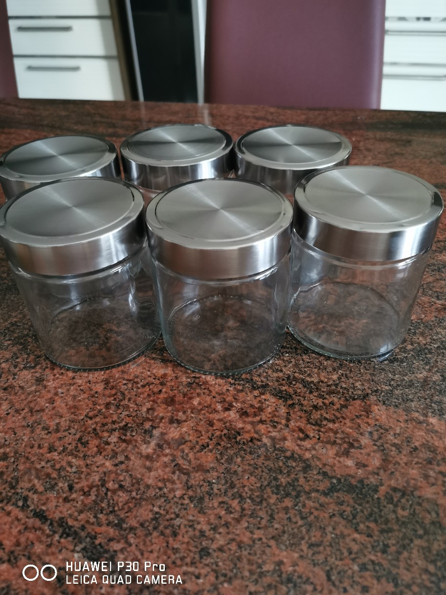 Toples Jar Kaca 500ml 500 Ml Gr Gram Packaging Kemasan Wadah Glass Gelas