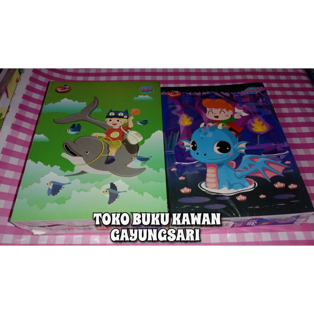 

BUKU TULIS SIDU 38 & 58 Lembar