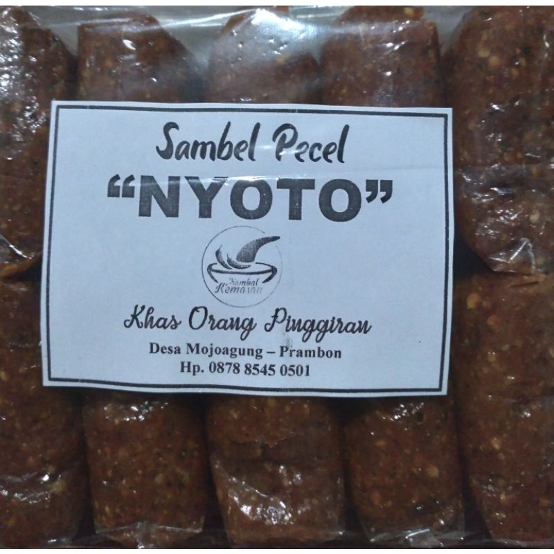 

READY STOCK sambel pecel NYOTO khas orang pinggiran