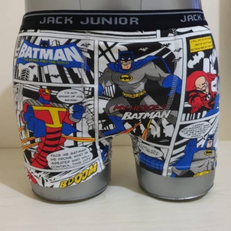 Jack Junior | Boxer anak cowok Katun asli motif Avengers