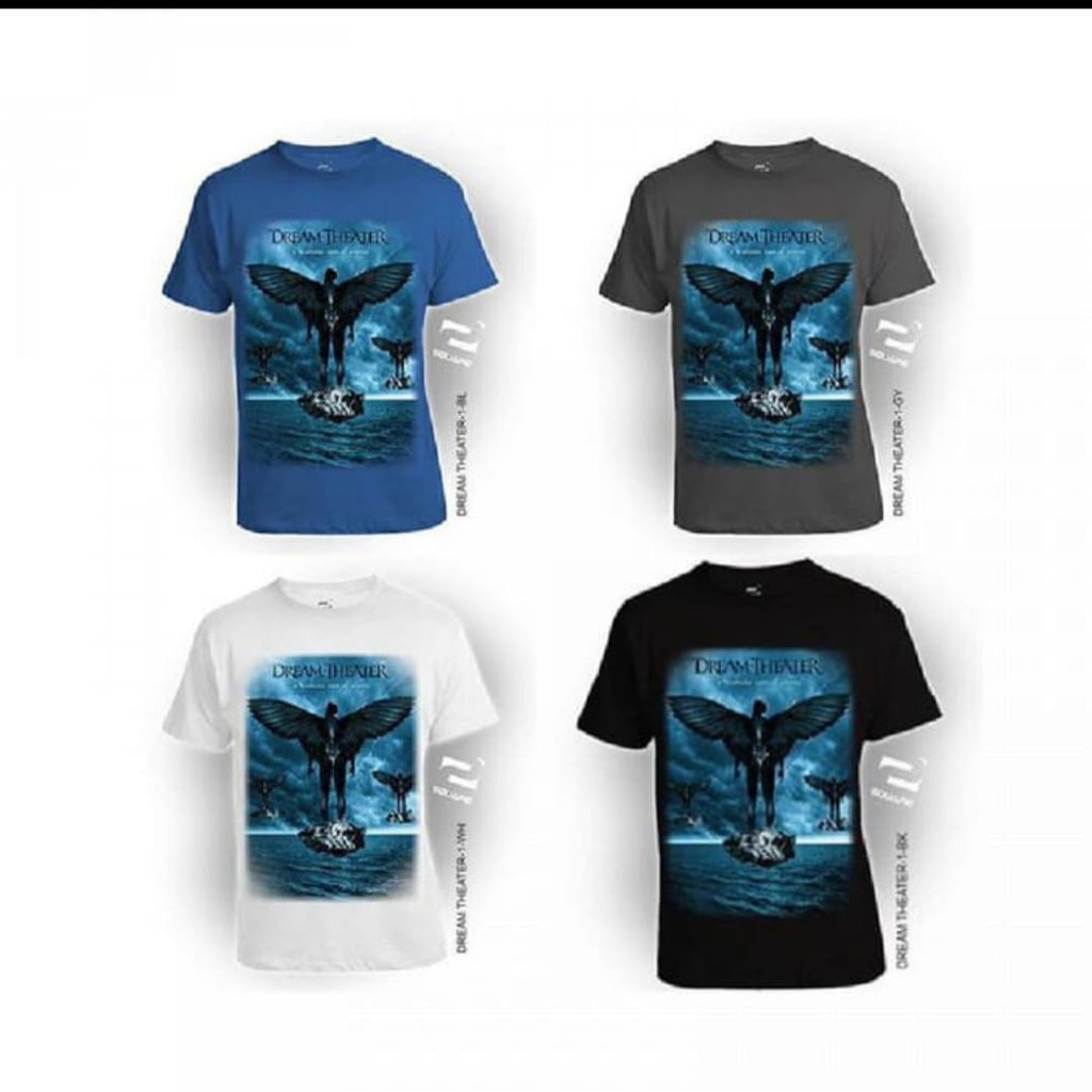 Kaos Distro 3d Dream Theater Premium 4 pcs