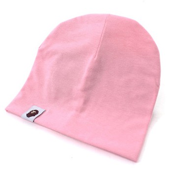 [1KG 20PCS] ❤ KIddikiddo ❤ TOPI KUPLUK BAYI / TOPI ANAK UNISEX LUCU-Pink Muda
