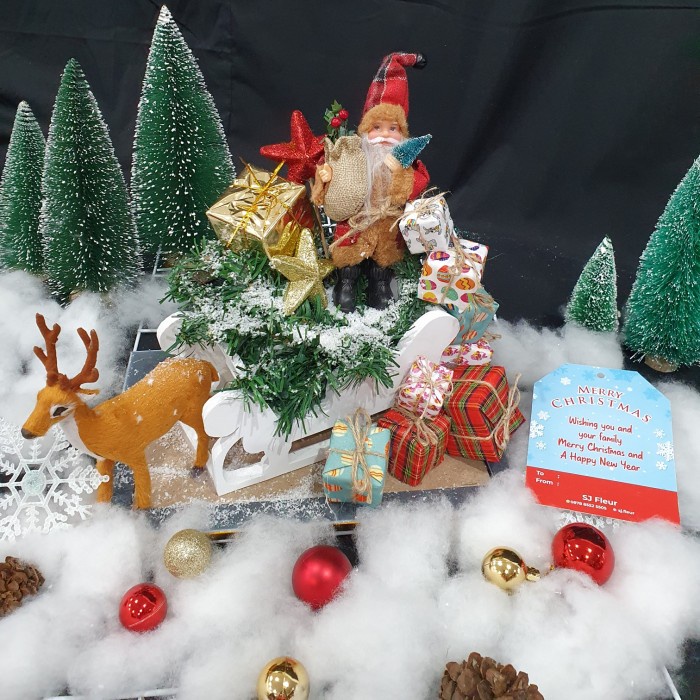 

Paket dekorasi hampers natal christmas parcel 7