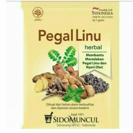 

Jamu Pegel Linu Serbuk Sido Muncul isi 10 sachet