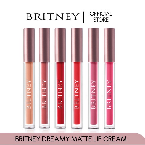 Britney Dreamy Matte Lip Cream / Purbasari Britney Lipcream Matte / Lipcream Britney