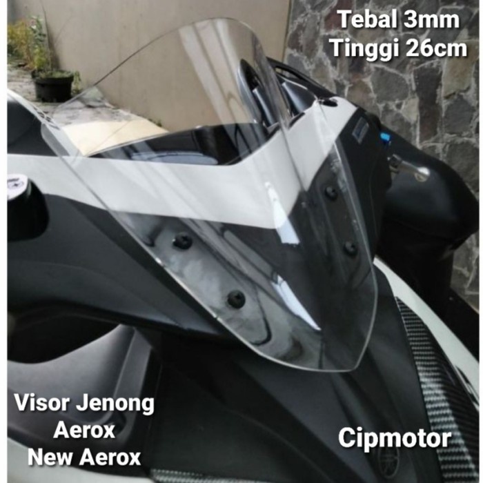 Visor Aerox 155 Jenong Clear smoke