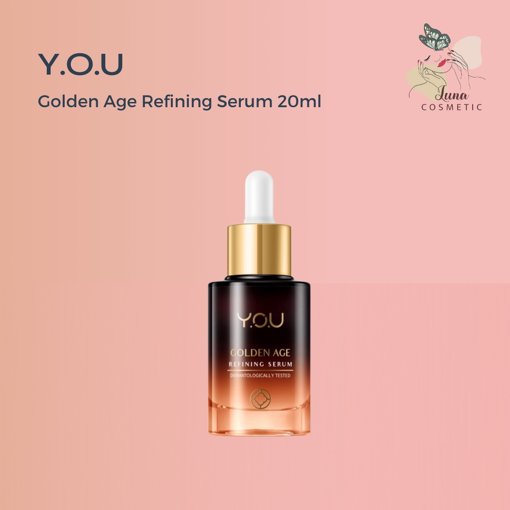 YOU Golden Age Refining Serum 20ml | Serum Wajah Anti Aging | Kosmetik Skin Care