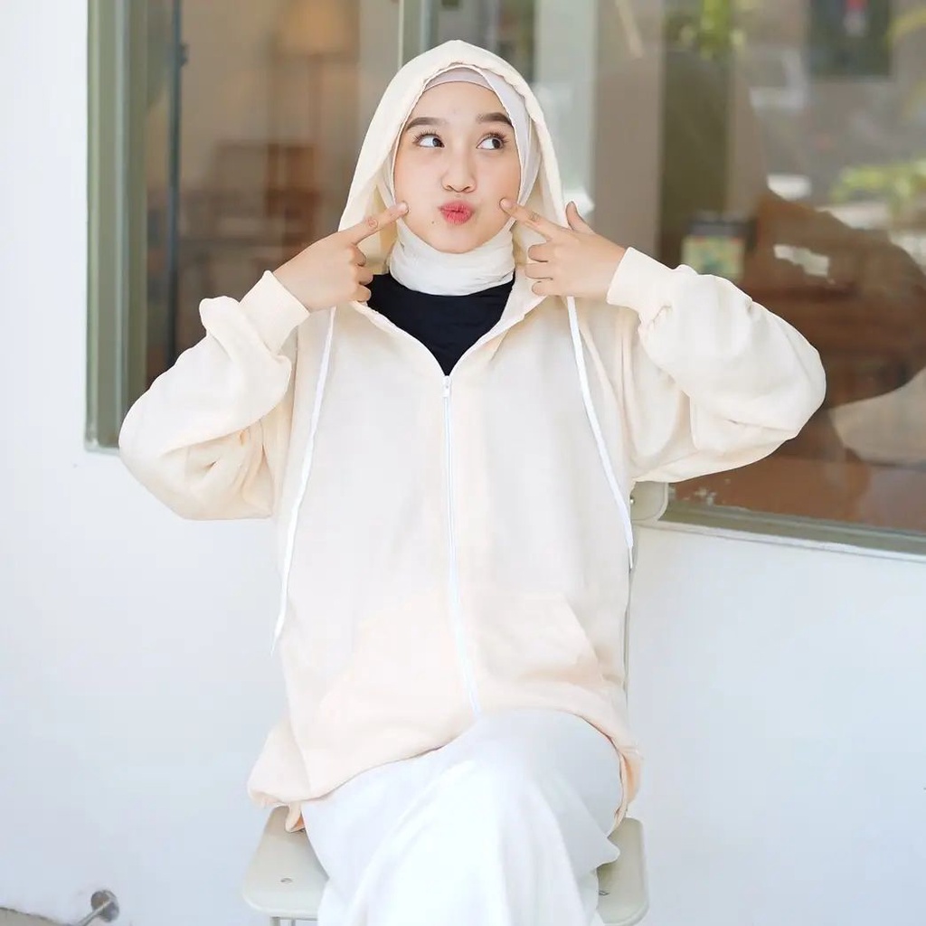 Hoodie Zip Up Korean Style | Sweater Hoodie Pria &amp; Wanita | Dhea fashion | Untitres
