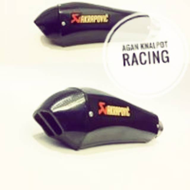 Silencer Knalpot Akrapovic Monster Carbon new