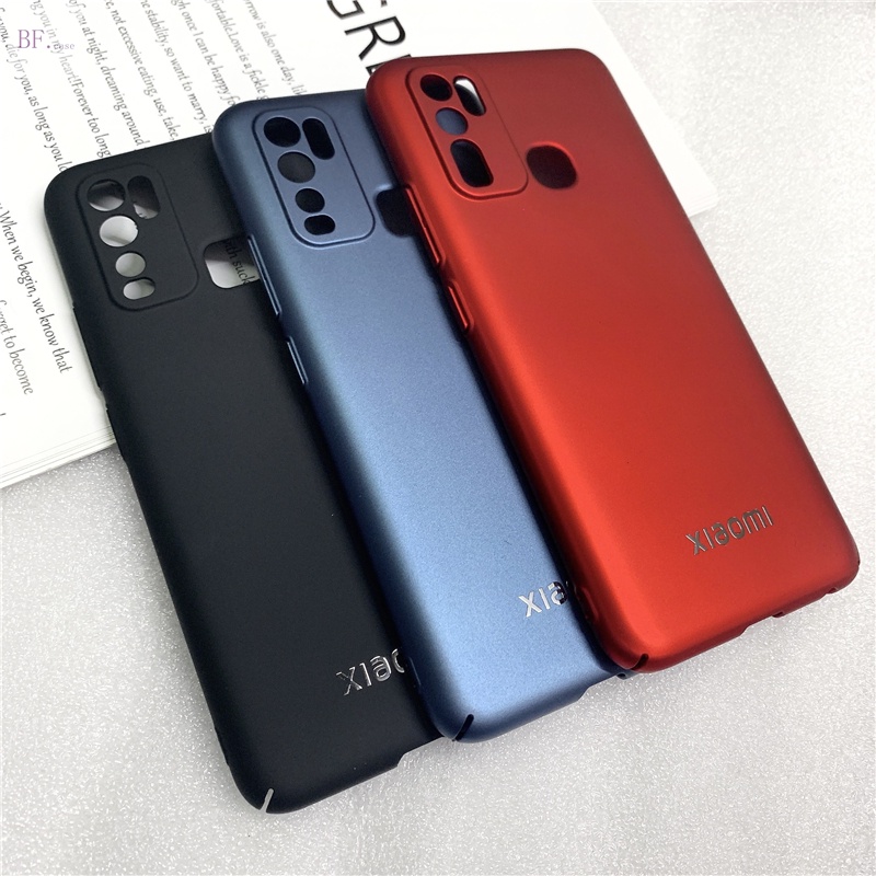 Casing Hard Case PC Ultra Tipis Anti Lengket / Sidik Jari Untuk XIAOMI CC9 Note10 POCO X3 X4 M3 M4 F1