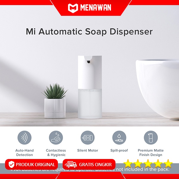 Xiaomi Mijia Automatic Foaming Soap Dispenser Sabun Foam Otomatis MJXSJ03XW Original