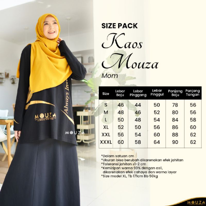 Kaos Mouza Mom by Mouza