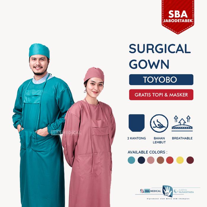 Surgical Gown Toyobo - Surgical Gown - Gown - Jubah Operasi