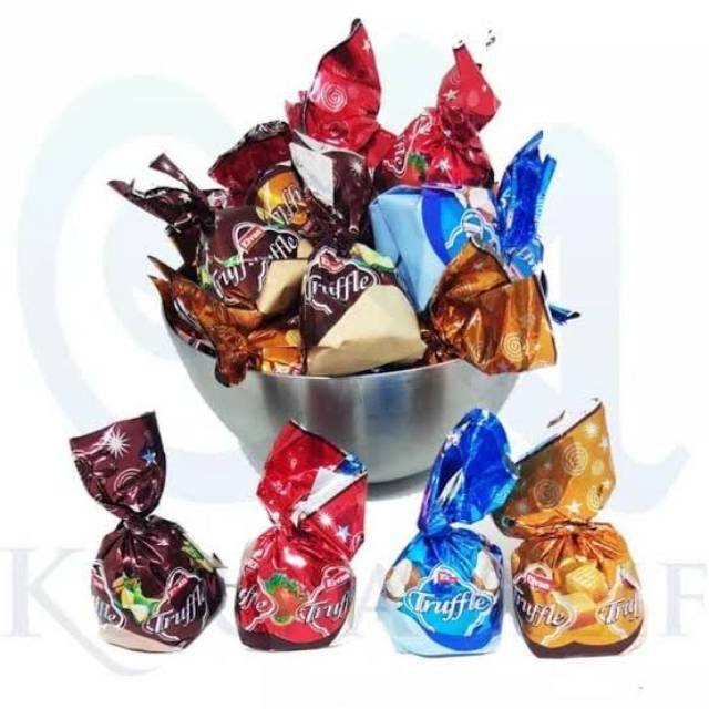 Elvan Truffle Coklat import turki 250 gr 15 pcs halal repacking