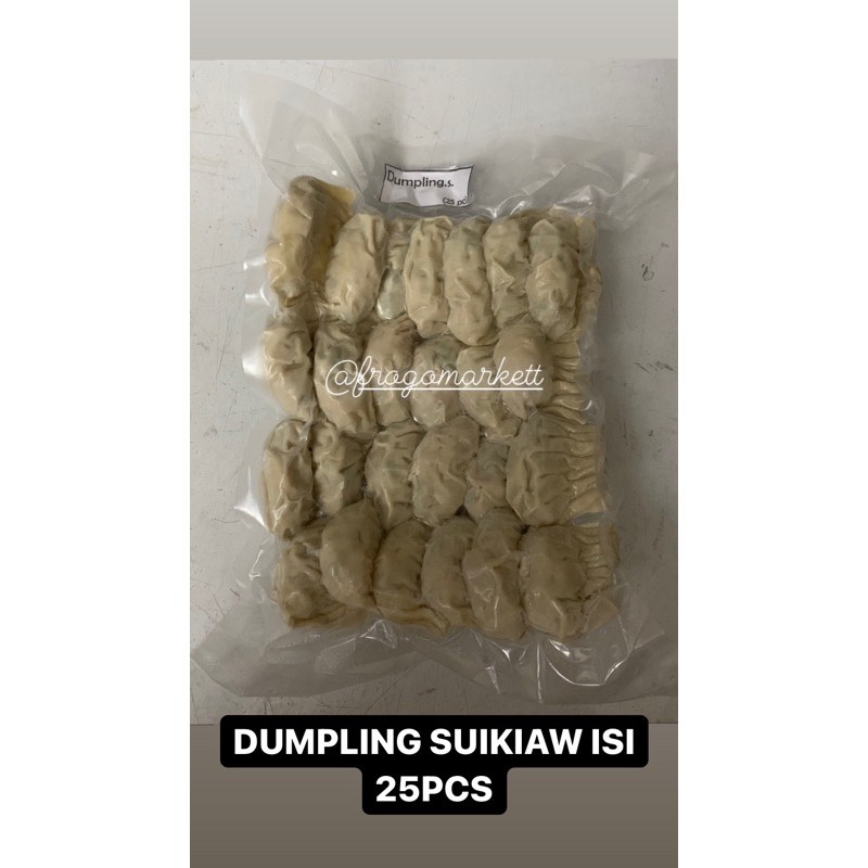 Dumpling Suikiaw Isi 25pcs