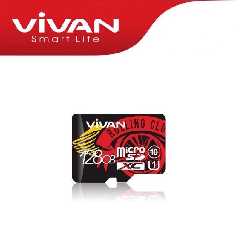 VIVAN 128GB Micro SD TF Card MicroSD Memori IP Camera V128U10 Class 10