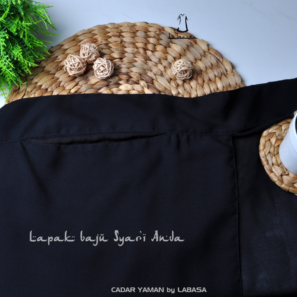 Cadar Niqob Yaman Sifon Hycont | Layer Belakang 1 meter | LABASA Original | Bisa COD