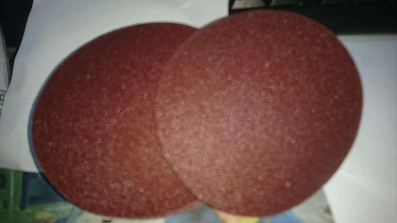 Amplas Bulat Velcro 4 Winson / Amplas Tempel4 Winson 100% Ori Paper 60 80 100 120 150 180