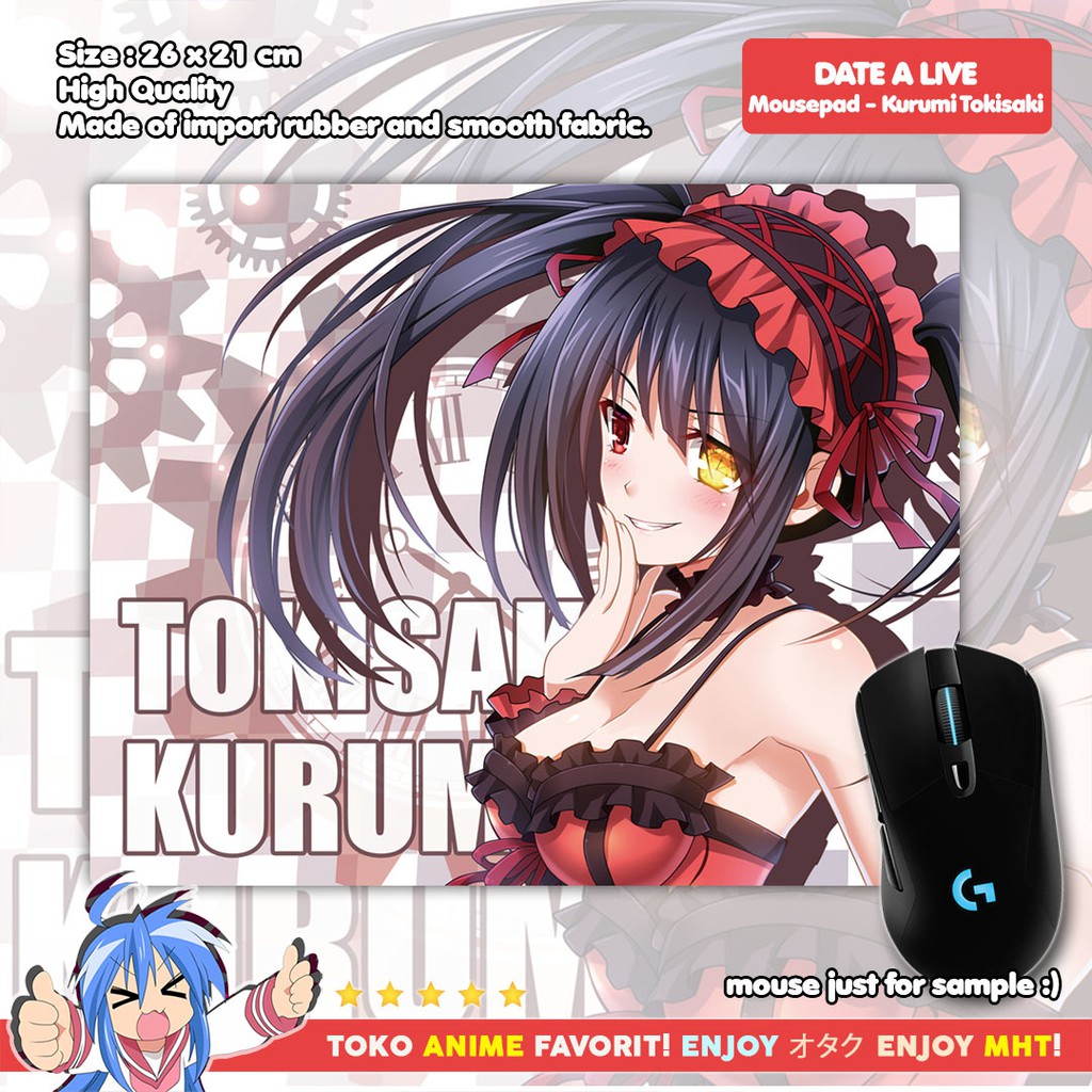 Mousepad Anime Date A Live - Kurumi