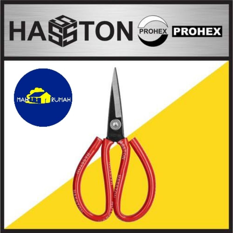 HASSTON PROHEX - Gunting KODOK Serbaguna 8&quot; 8inch Kain Kertas Seng