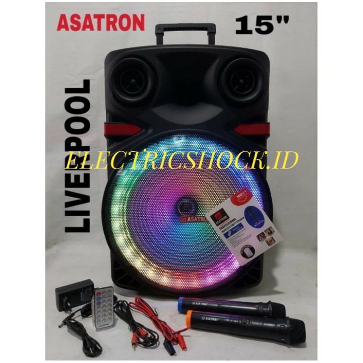 SPEAKER MEETING PORTABLE ASATRON LIVERPOOL 15 INC