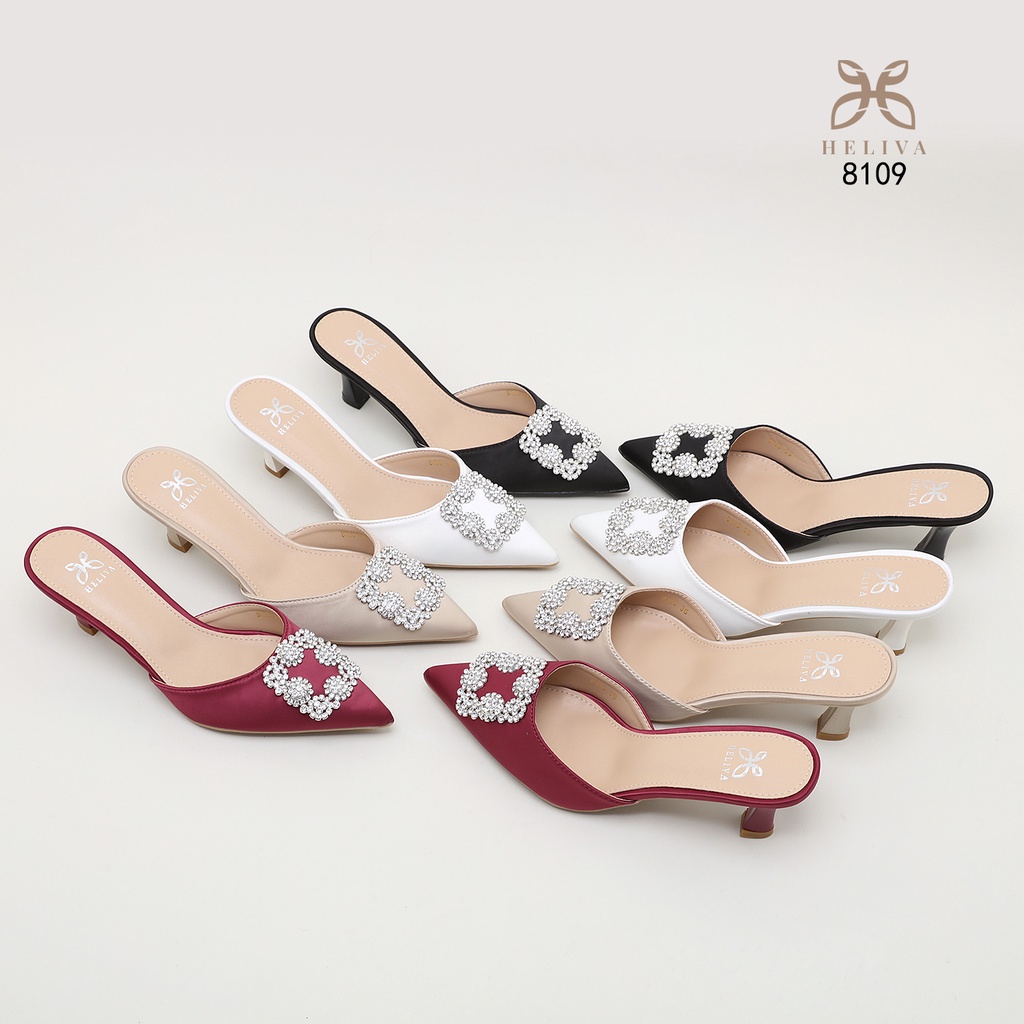 HELIVA Jasmine Sepatu Hak Tinggi 6cm Wanita 8109
