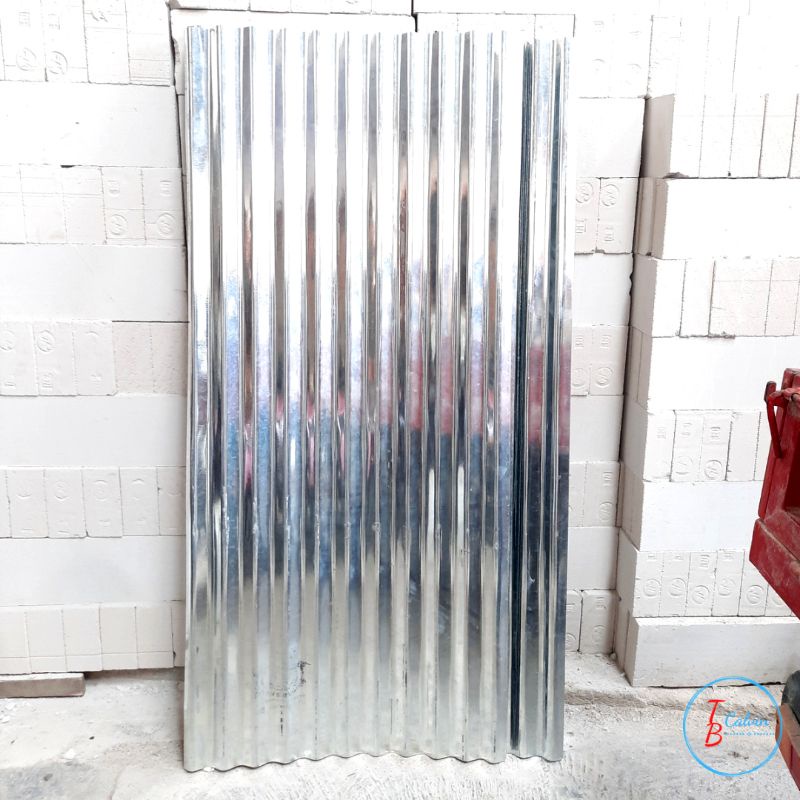 Seng Gelombang 1,8 m Tebal 0,2 MM