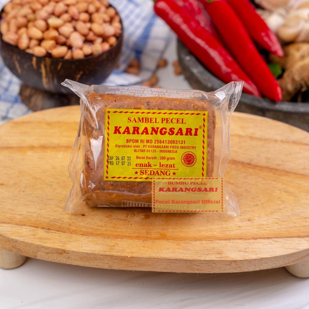 

ゔ KARANGSARI Bumbu Pecel Sedang 200 Gr ⇋