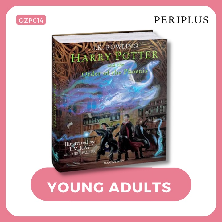 Harry Potter Order Phoenix: Illustrated HC UK - 9781408845684