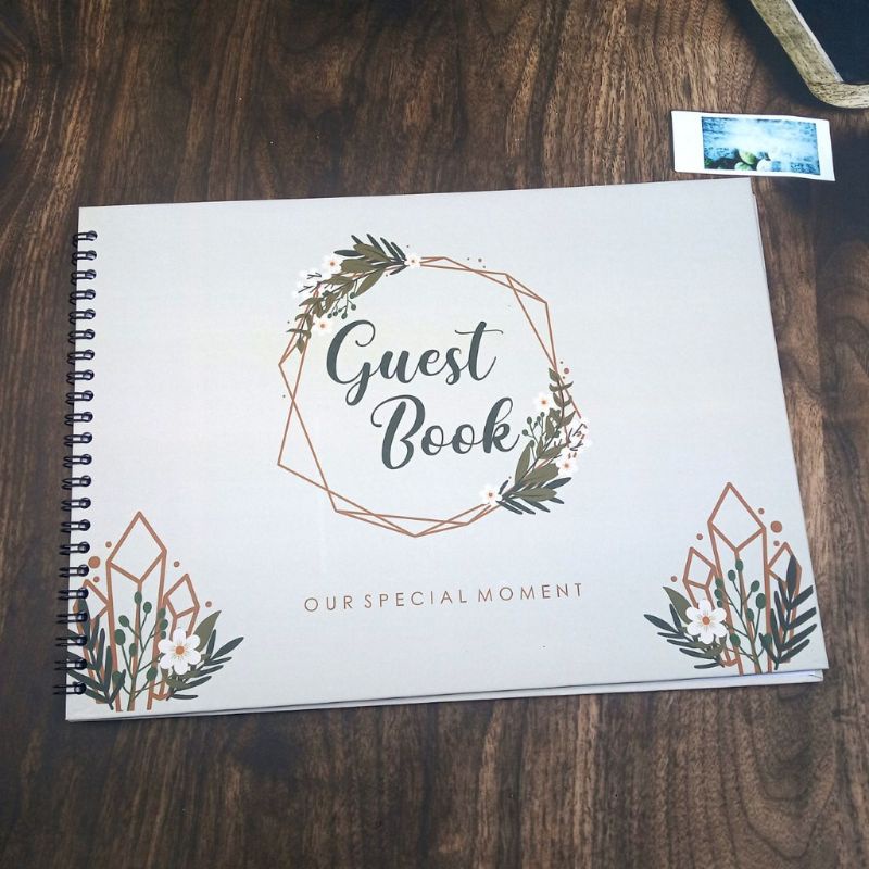 

Guest Book Buku Tamu Pernikahan Hard Cover Gb-01