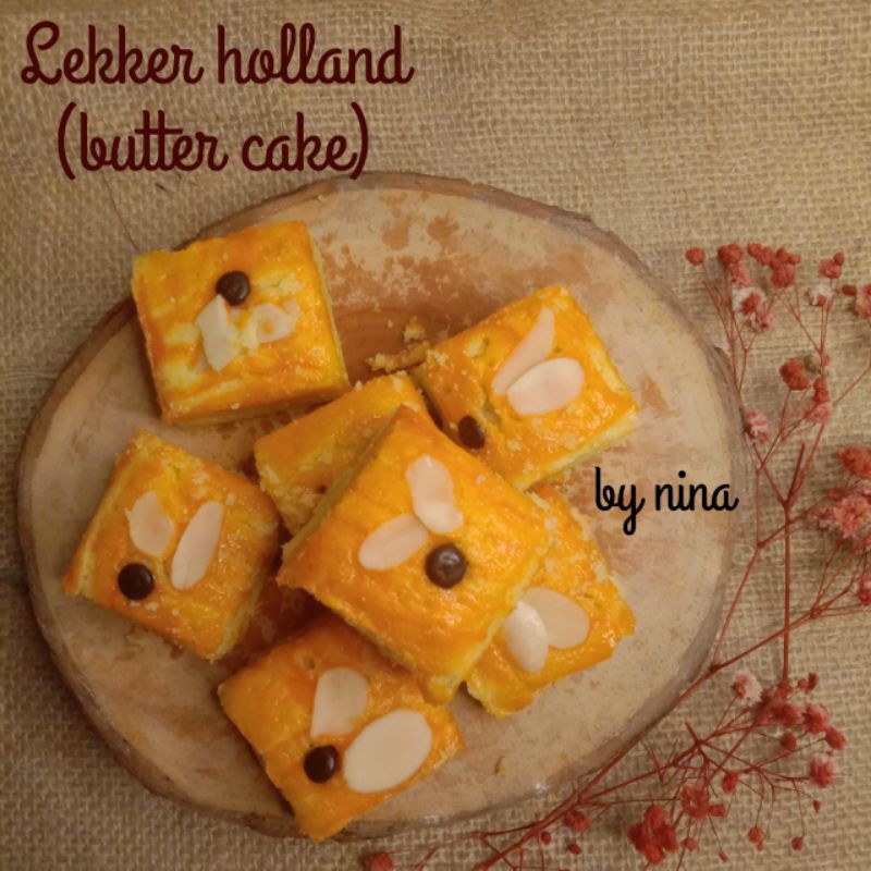 

lekker holland (butter cake)