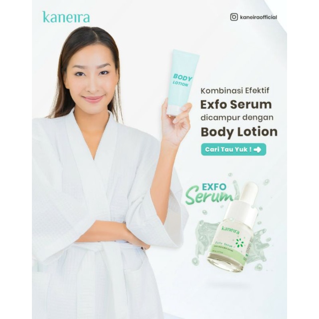 KANEIRA EXFOLIATING SERUM / Serum Pencerahan Wajah /  Serum Memperkecil Pori Pori