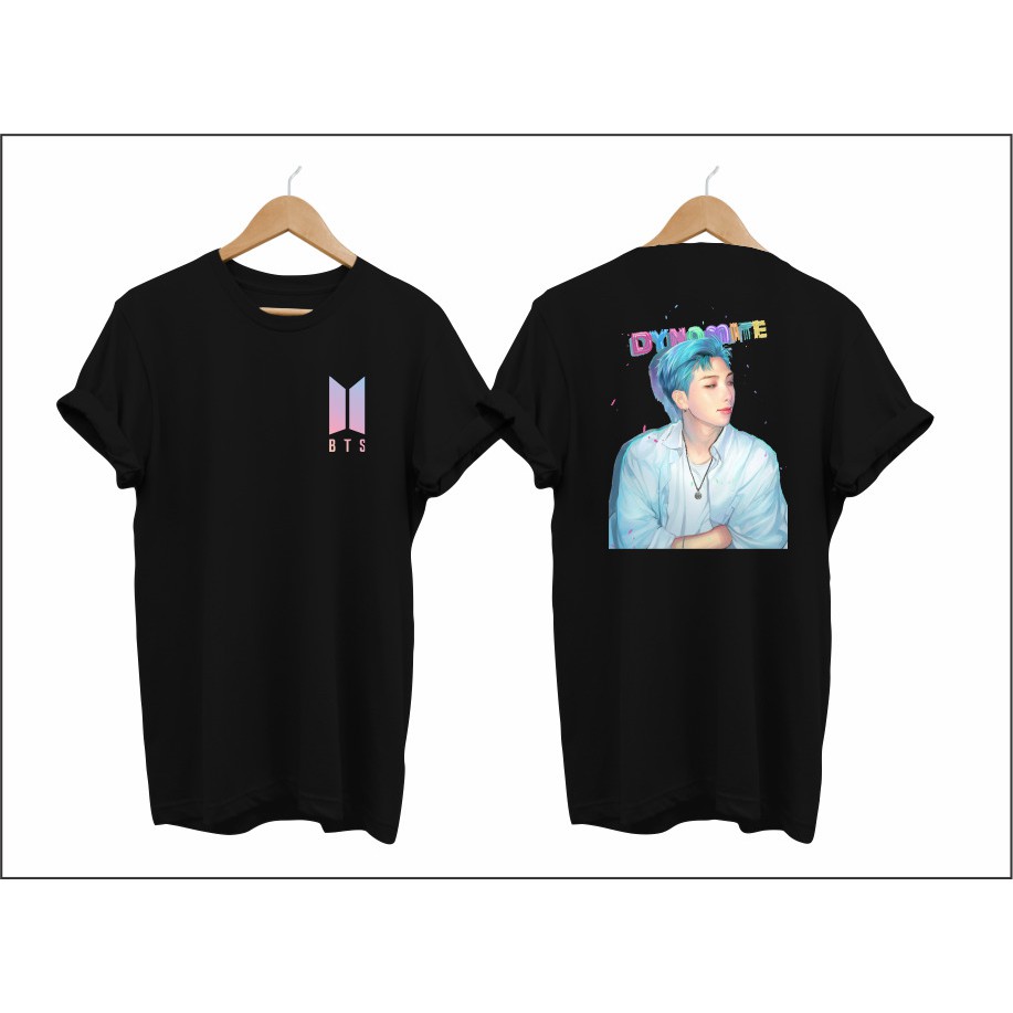 kaos kpop idol bts dynamite rm combed 30s