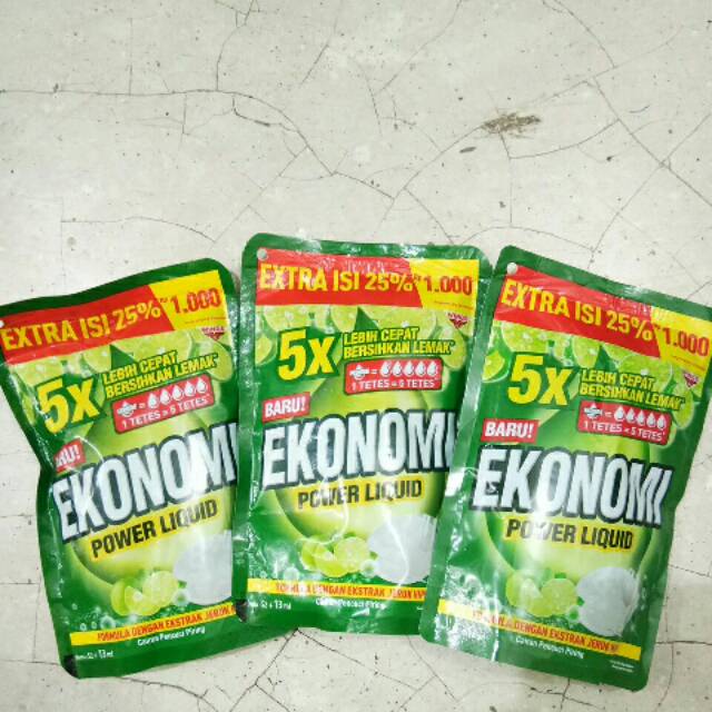 EKONOMI LIQUID PENCUCI PIRING  52ML