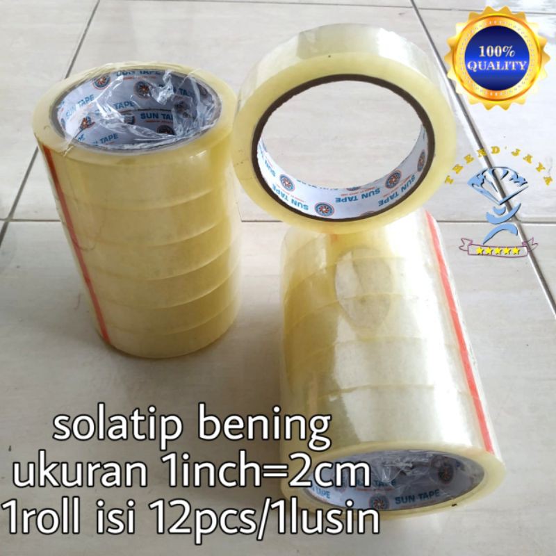 

lakban bening / solatip bening / selotip / isolasi
