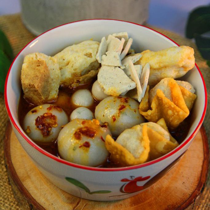 

Baso Aci Ayam Mercon Segar - Xtra Toping