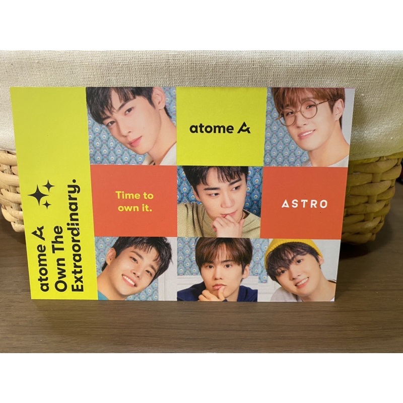 

Astro x Atome postcard ASLI