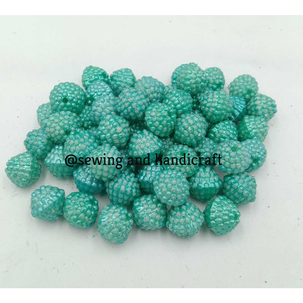 Mote/Manik/Mutiara Berry Runcing 14 mm