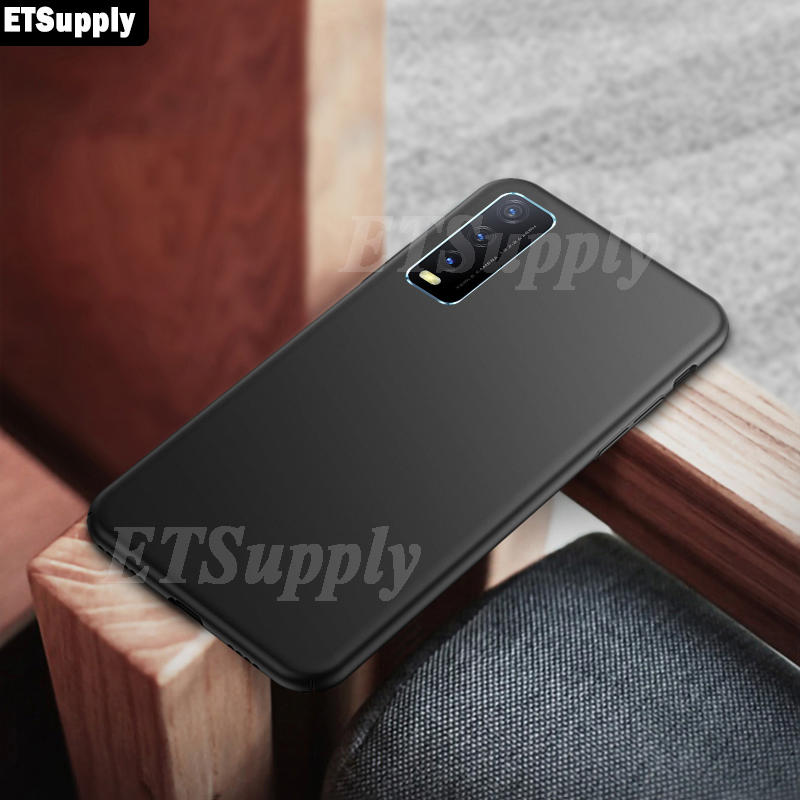 Soft Case Bahan Silikon Untuk Vivo Y12s Y20s Shopee Indonesia