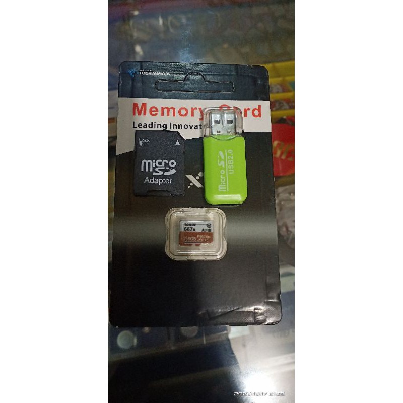 memory cart MMC 256 GB Lexar