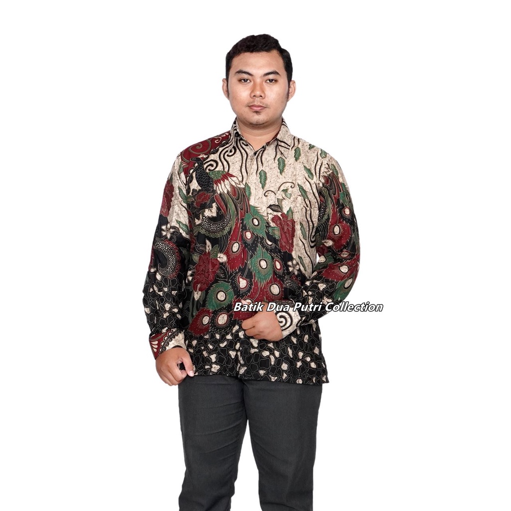 Batik Couple Dress Batik Dan Kemeja Batik Lengan Panjang