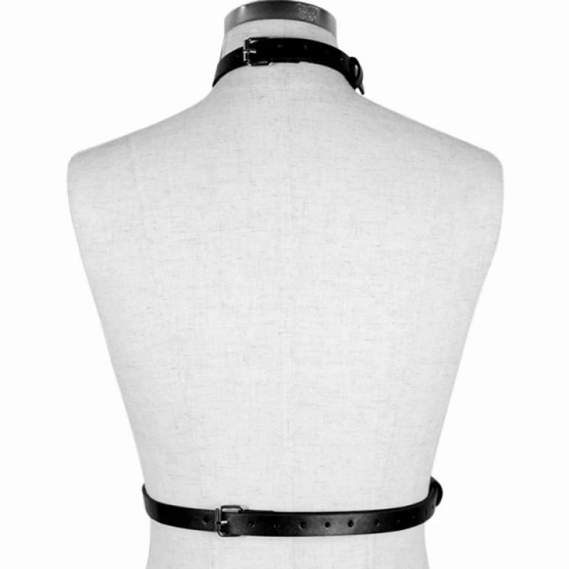 [HF022] Body Belt Harness Fashion Harajuku Punk Over Ring